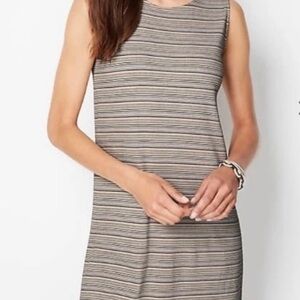 J.Jill wearever striped ribbed tunic 1X